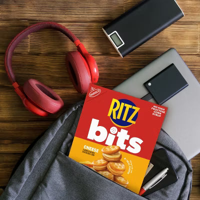 RITZ Bits Cheese Sandwich Crackers Lunch Snacks - 8.8oz 249G