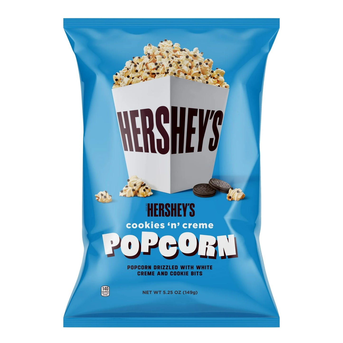Hershey's Cookies N Crème, 5.25oz popcorn