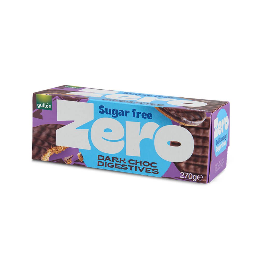 Gullon Zero Sugar Free Dark Chocolate Digestive 270g