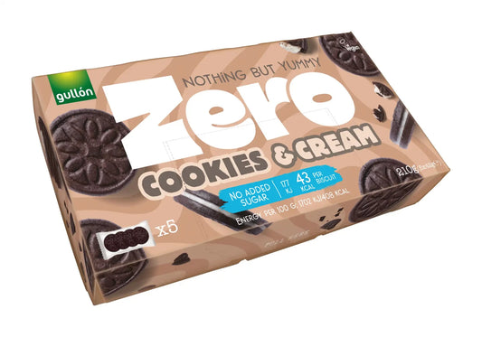 Gullon Zero Cookies and Cream | Sugar Free Biscuits