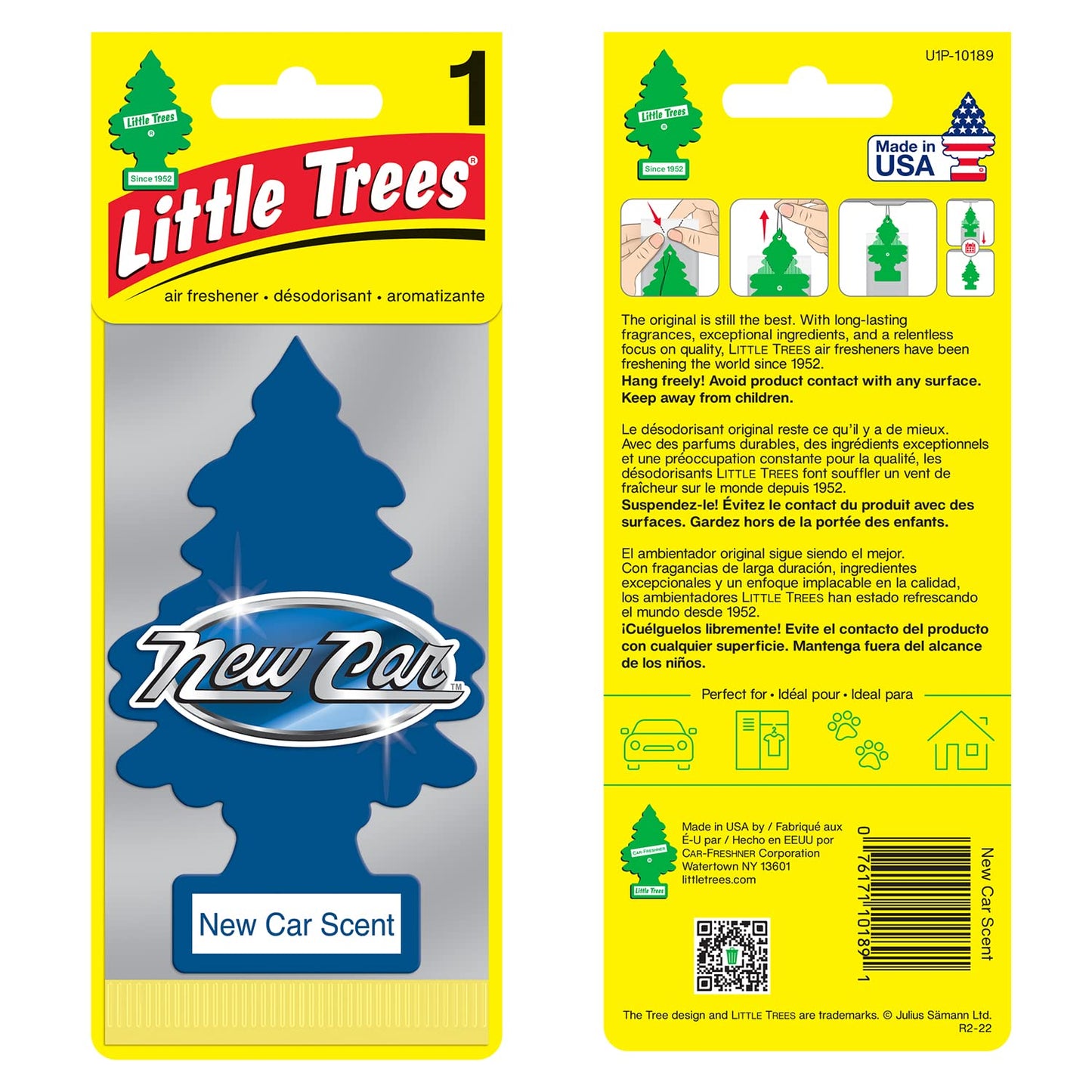 Little Trees Car Freshener New Car Scent