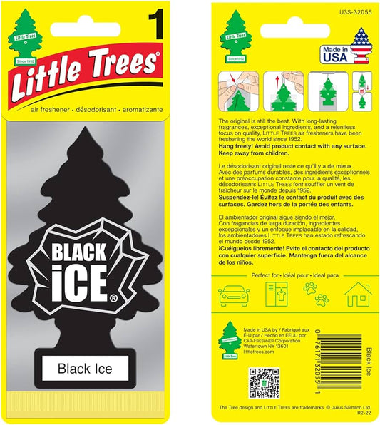 Little Trees Car Freshener, Black Ice