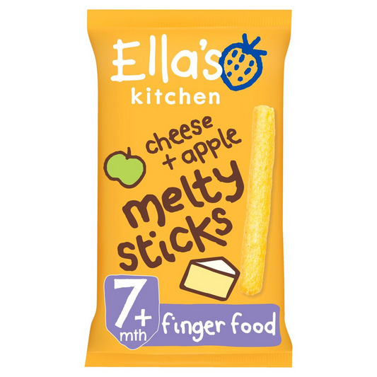 Ella's Kitchen Cheese & Apple Organic Melty Sticks, 7+ mths 16g