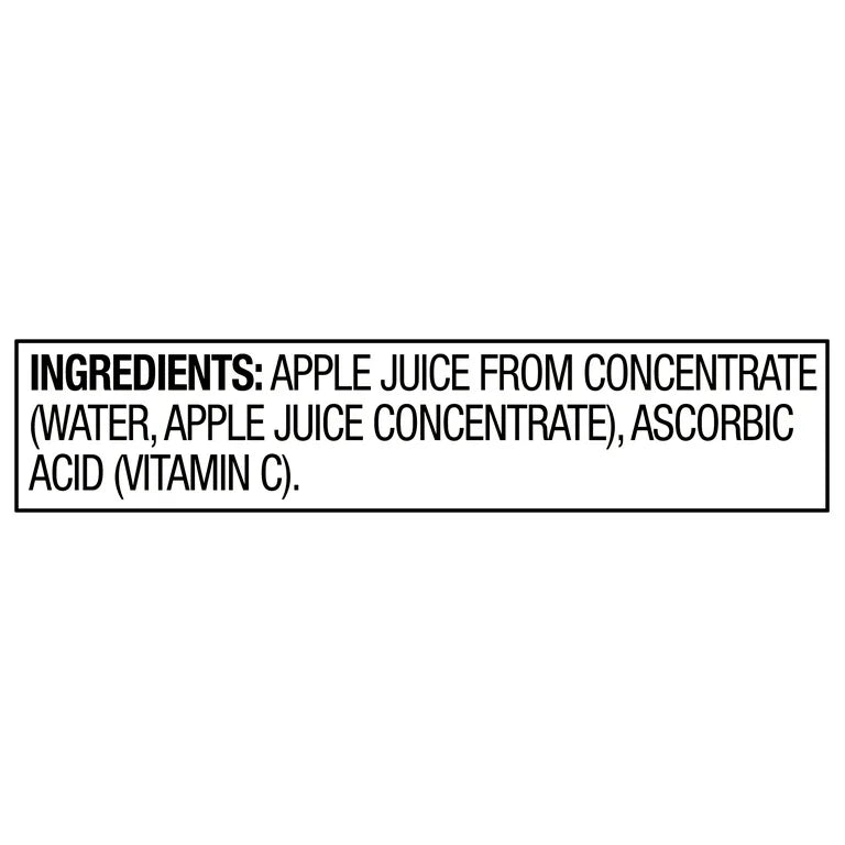 Great Value 100% Apple Juice, 96 fl oz