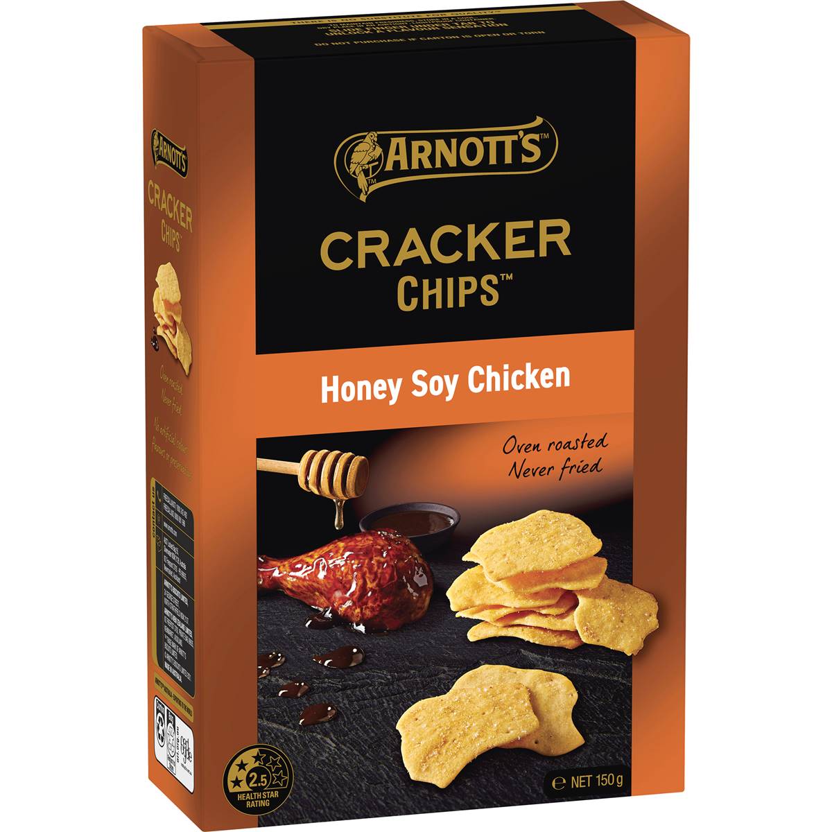 Arnotts Cracker Chips Honey Soy Chicken