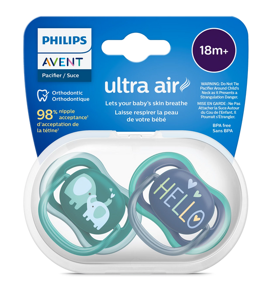 Philips Avent ultra air Pacifier 18m+