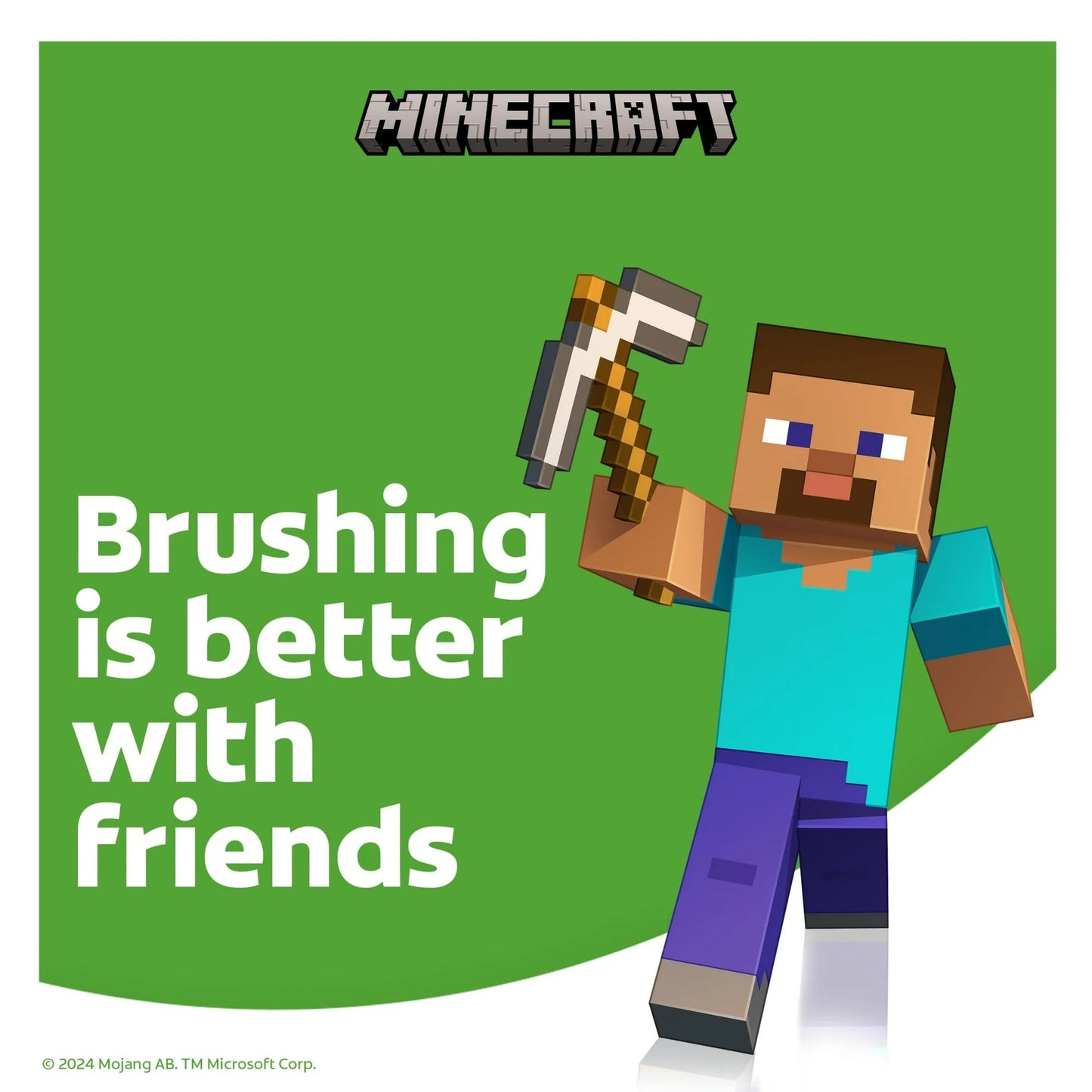 Colgate Minecraft Kids Toothpaste with Fluoride, Mild Bubble Fruit Flavor, 4.6 oz