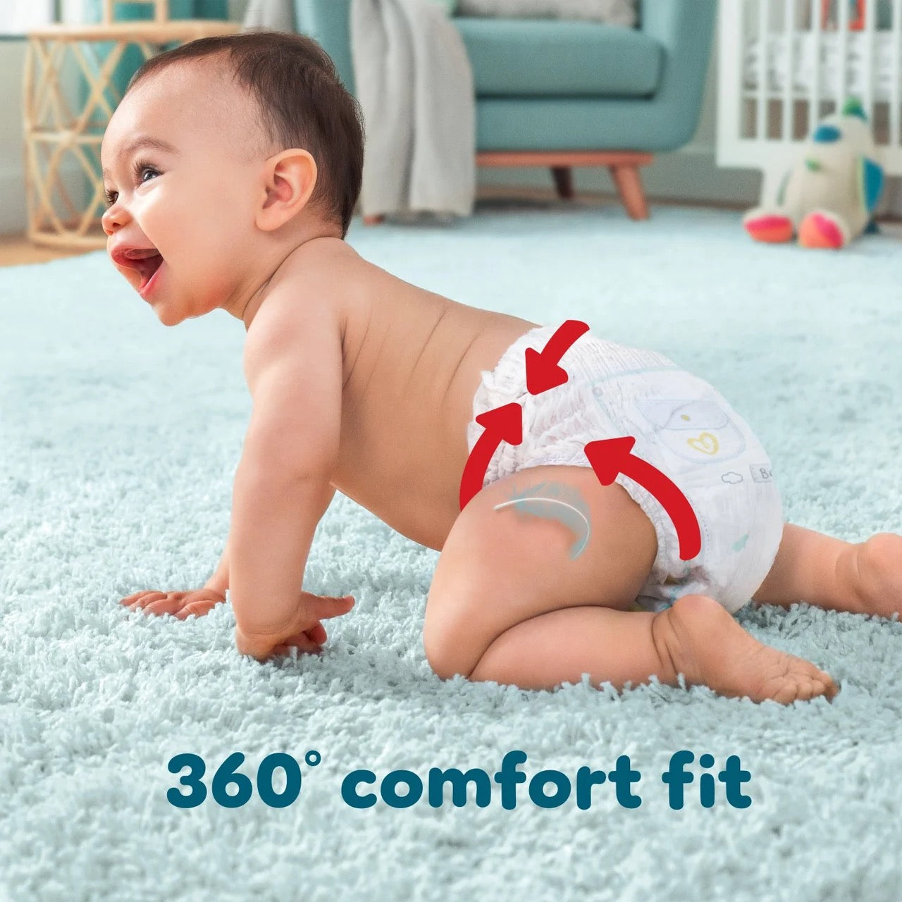 Pampers Pants Pull-On Size 3 Midi