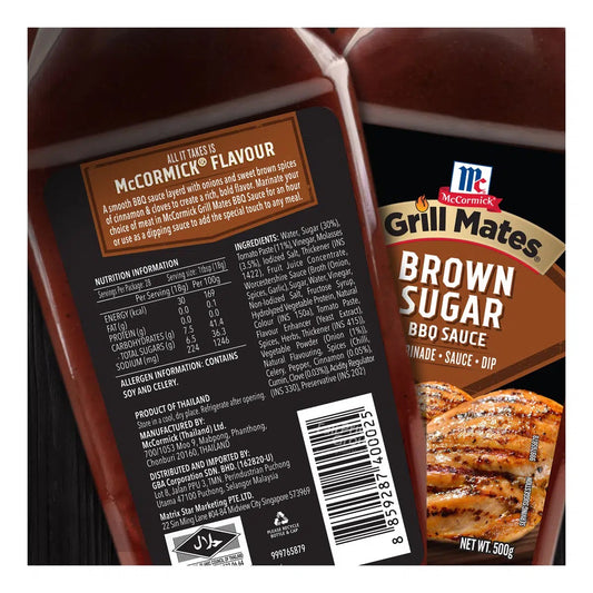 McCormick Grill Mates BBQ Sauce - Brown Sugar