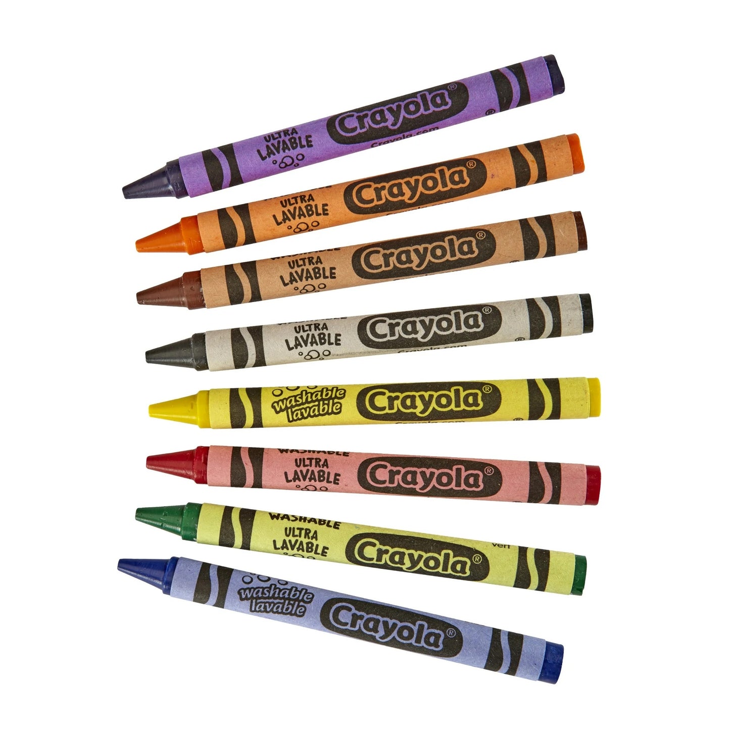 Crayola Ultra-Clean Washable Crayons, 24 Ct, School Supplies for Kids, Art Supplies, Gifts for Kids