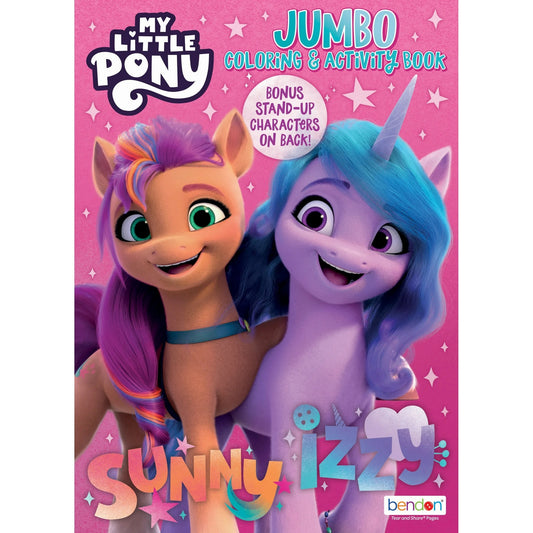 My Little Pony Jumbo Coloring Book, 64 Pages by Bendon