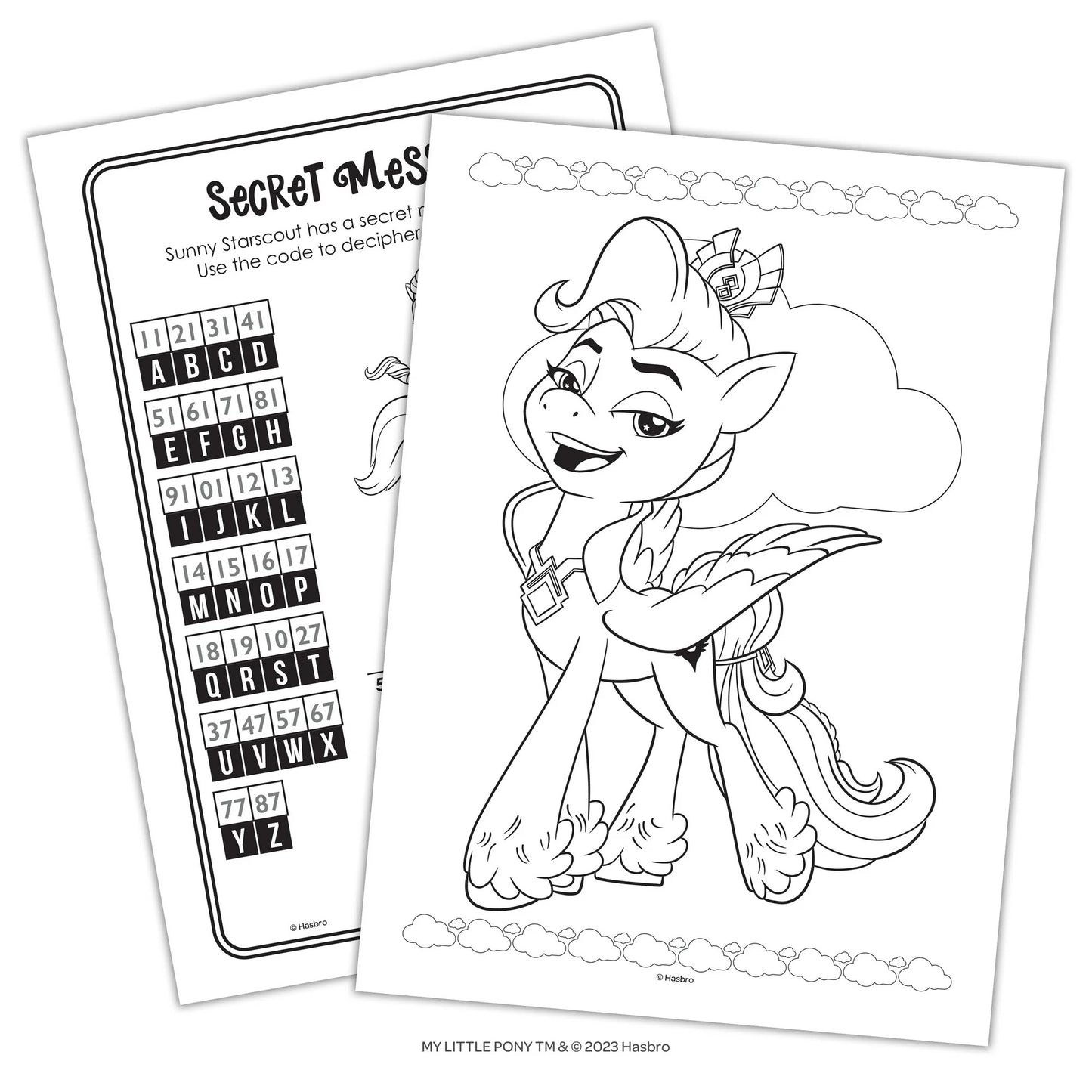 My Little Pony Jumbo Coloring Book, 64 Pages by Bendon