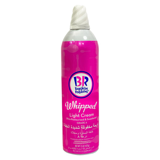 Baskin Robbins Whipped Light Cream Spray 425g