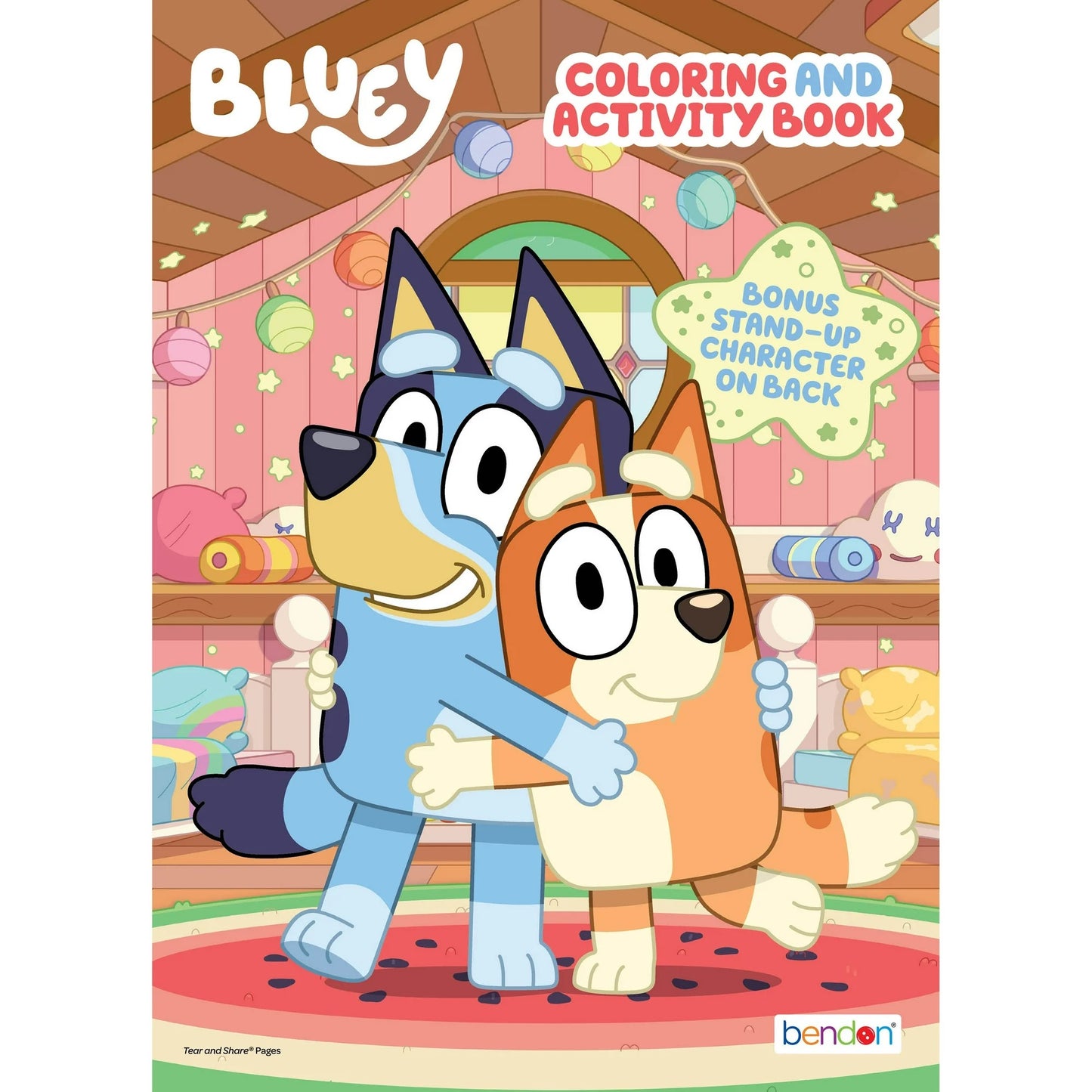 Bluey Jumbo Coloring Book, 64 Pages by Bendon