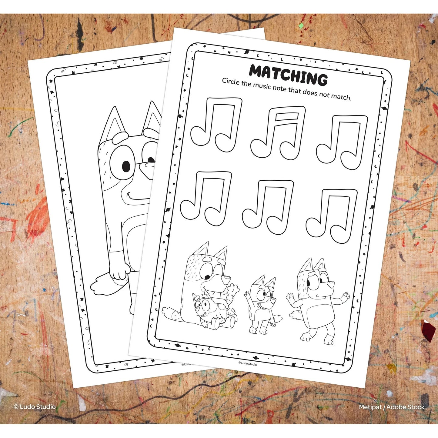 Bluey Jumbo Coloring Book, 64 Pages by Bendon