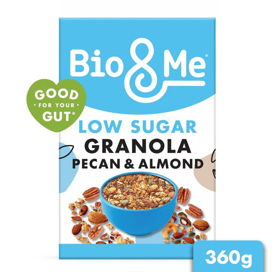 Bio&Me Granola Low Sugar, Naturally Gut-Loving Prebiotic 360g