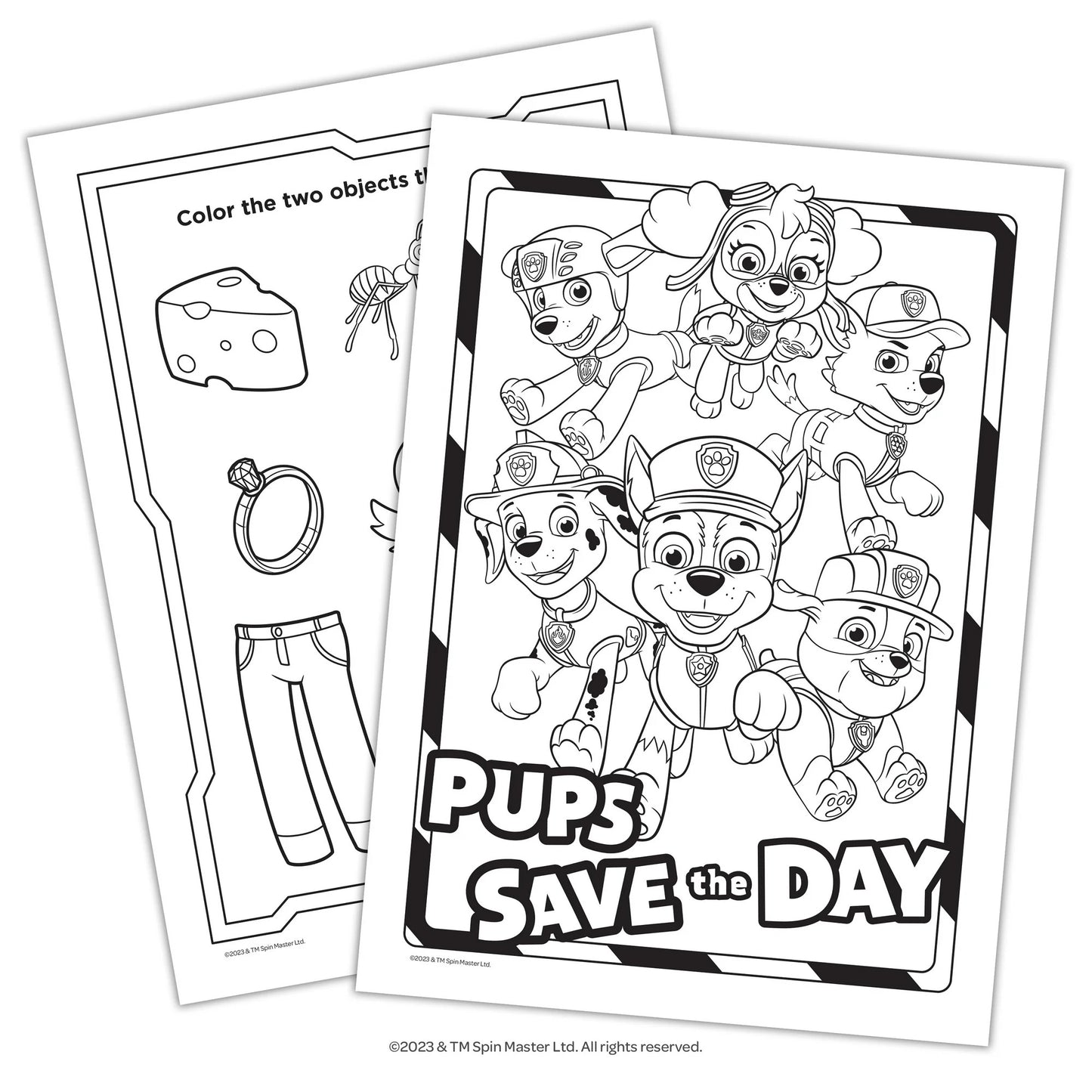 PAW Patrol Jumbo Coloring Book, 64 Pages by Bendon