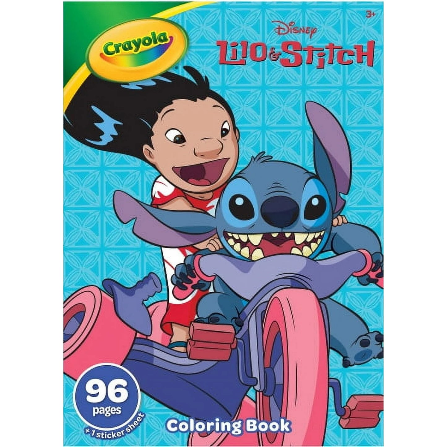 Crayola 96pg Coloring Book w/Sticker Sheet, Lilo & Stitch