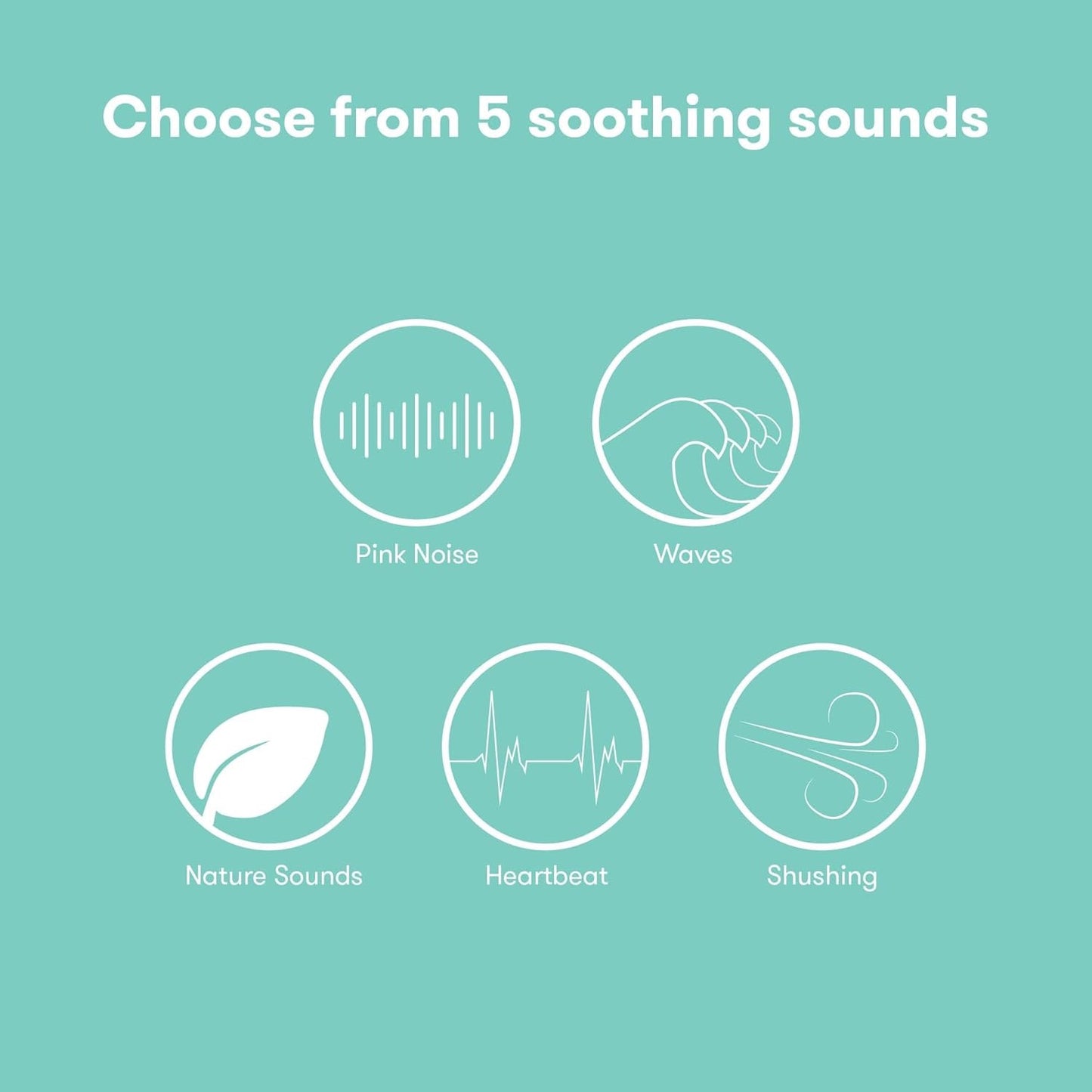 Frida Baby 2-in-1 Portable Sound Machine for Baby + Nightlight