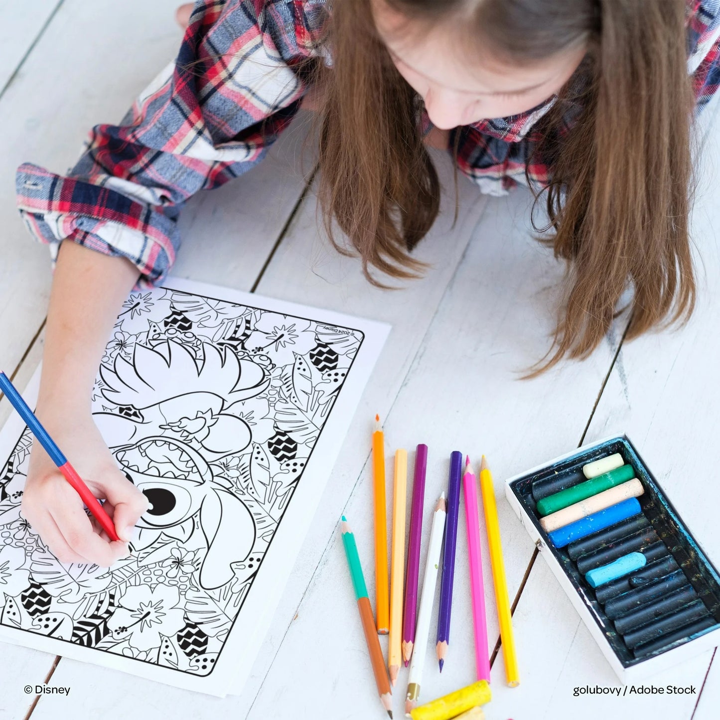 Disney Stitch Advanced Coloring Book – 64 Pages of Intricate Designs for Teens & Adults – Bendon Art Activity Book, Paperback