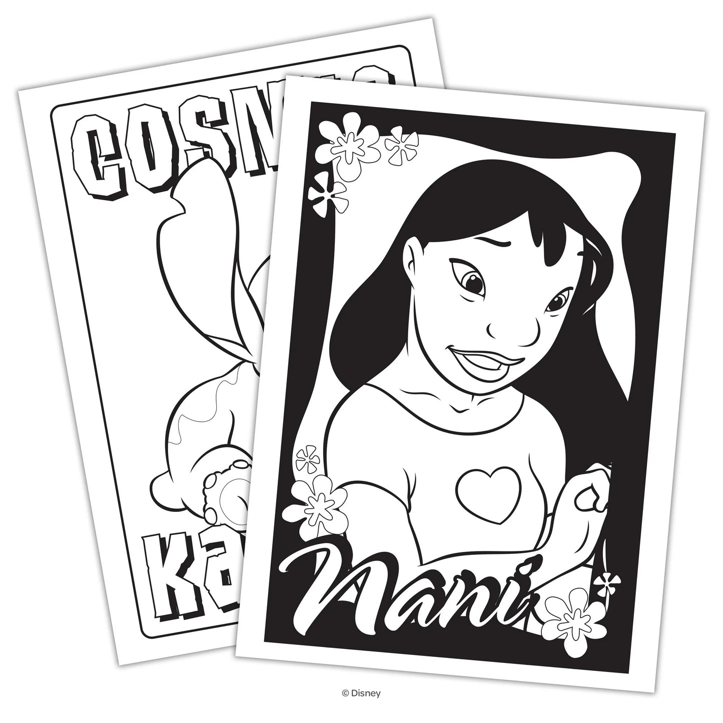 Disney Stitch Advanced Coloring Book – 64 Pages of Intricate Designs for Teens & Adults – Bendon Art Activity Book, Paperback