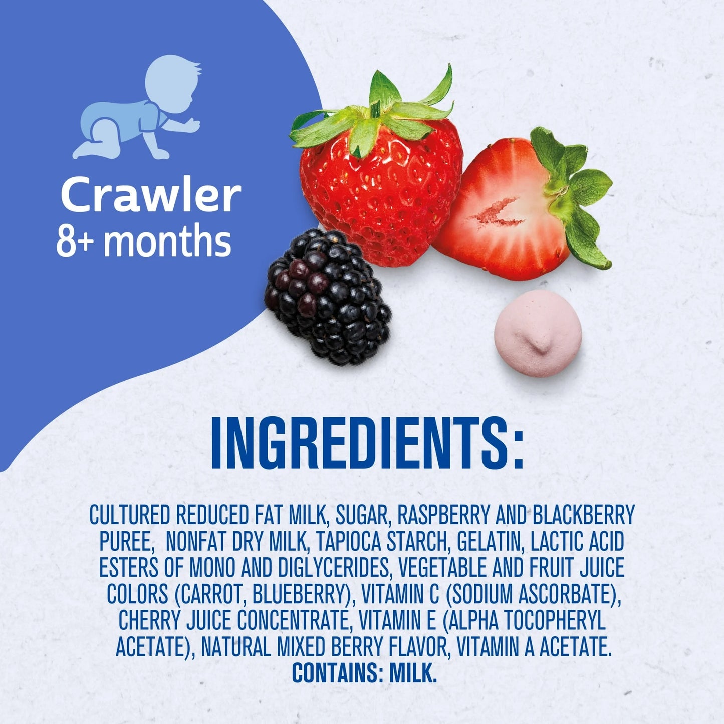 Gerber Snacks for Baby Yogurt Melts, Mixed Berries, 1 oz Bag