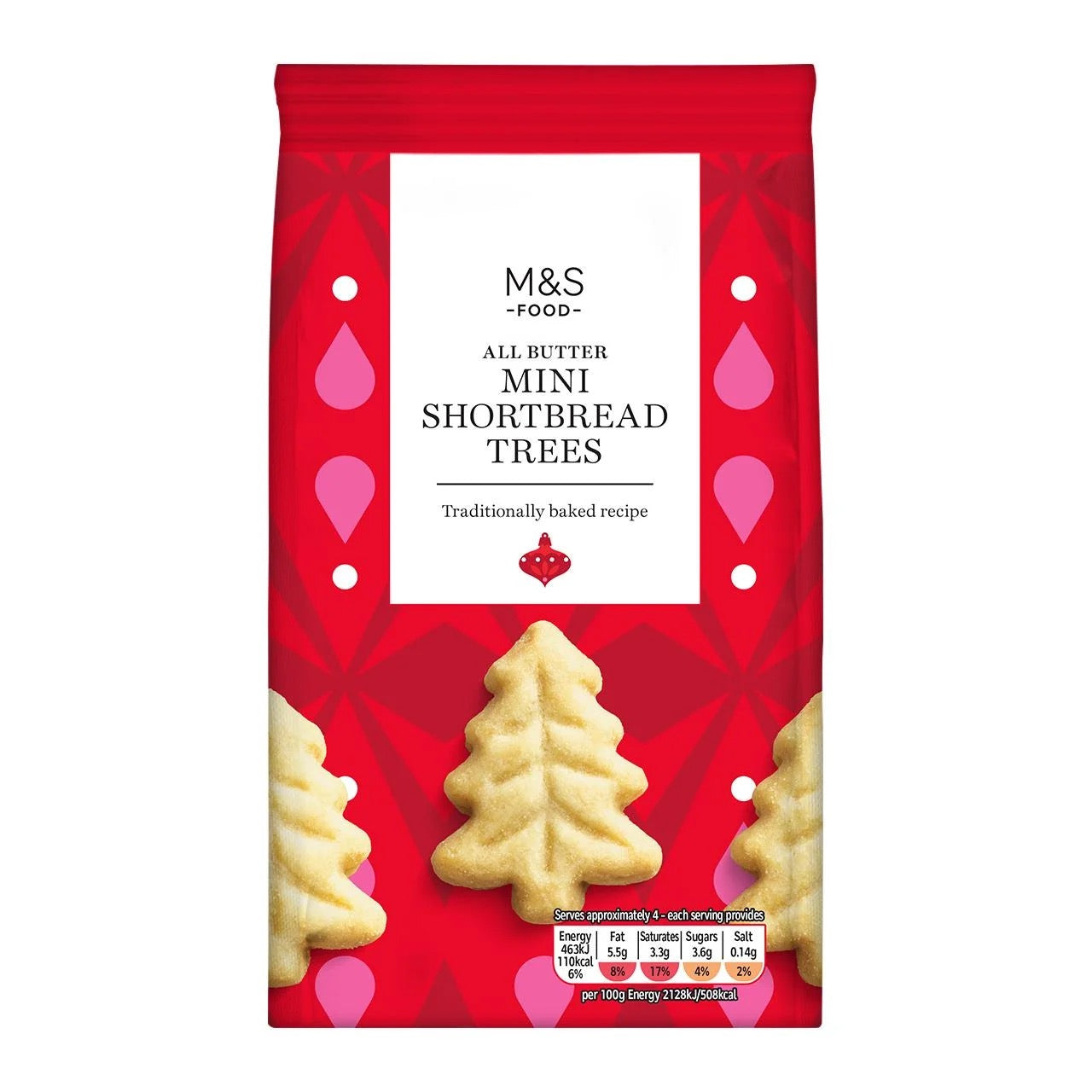 M&S Mini Shortbread Trees – The Grocery Basket