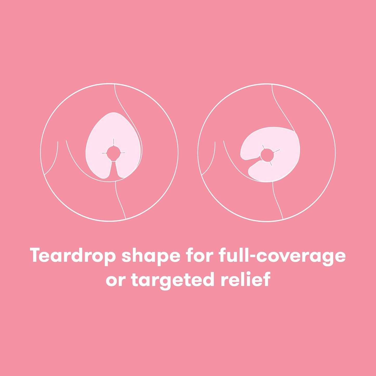 Frida Mom Breast Therapy Packs, Breast Pads, Cold & Hot Pack for Pain Relief 2PK