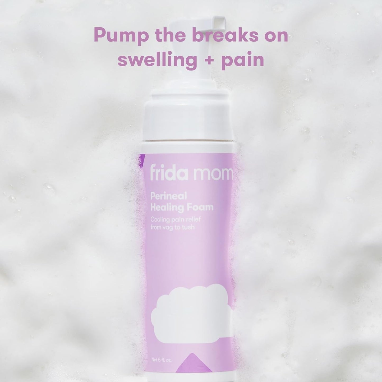 Frida Mom Witch Hazel Perineal Healing Foam for Postpartum Care