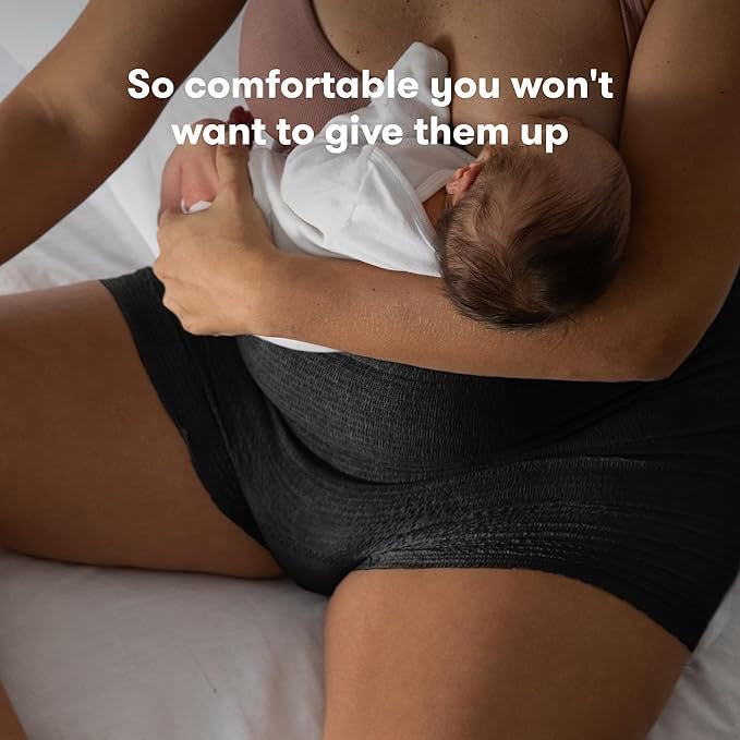 Frida Mom Postpartum Underwear, Disposable Boyshort Panties