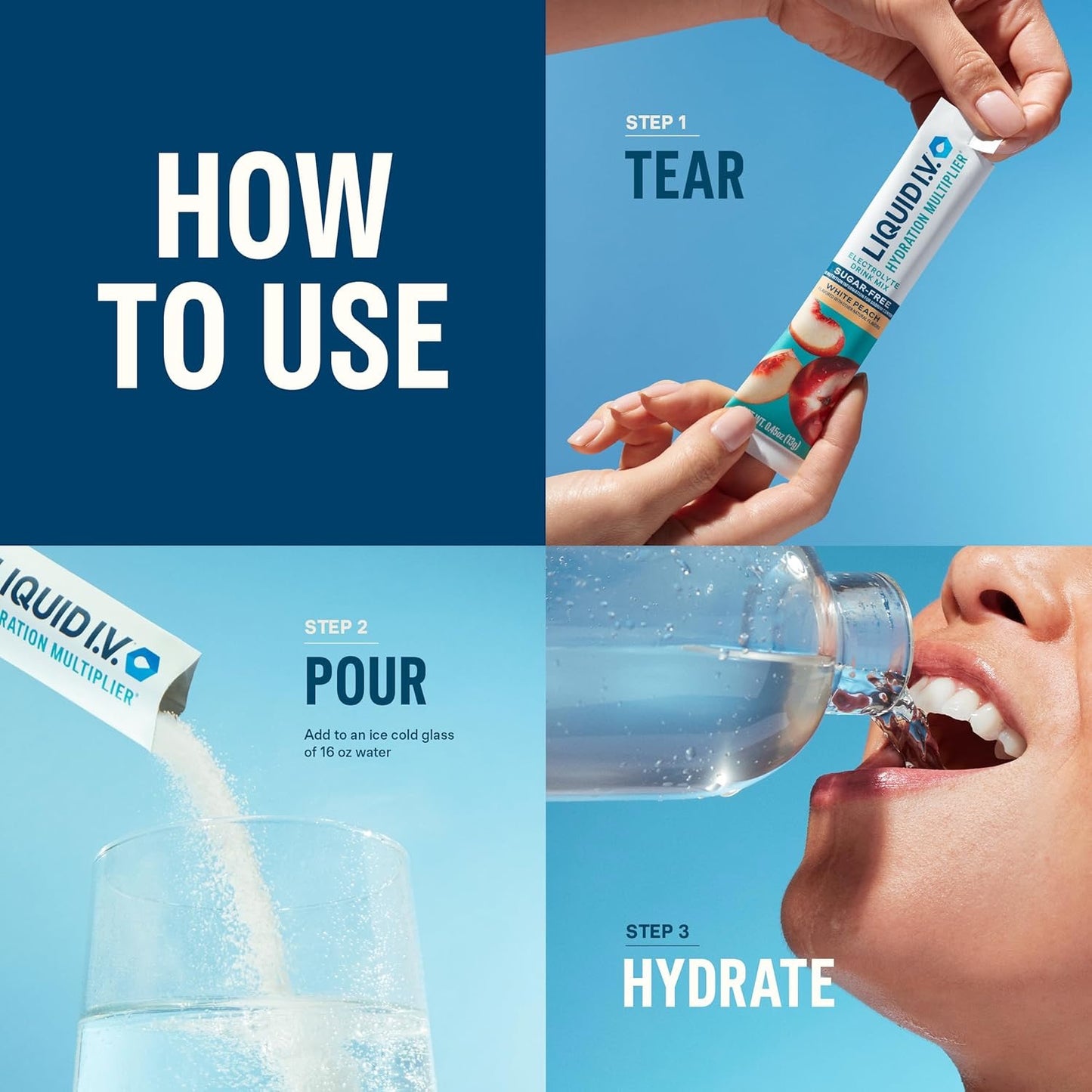 Liquid I.V.® Hydration Multiplier Sugar-Free Variety Pack