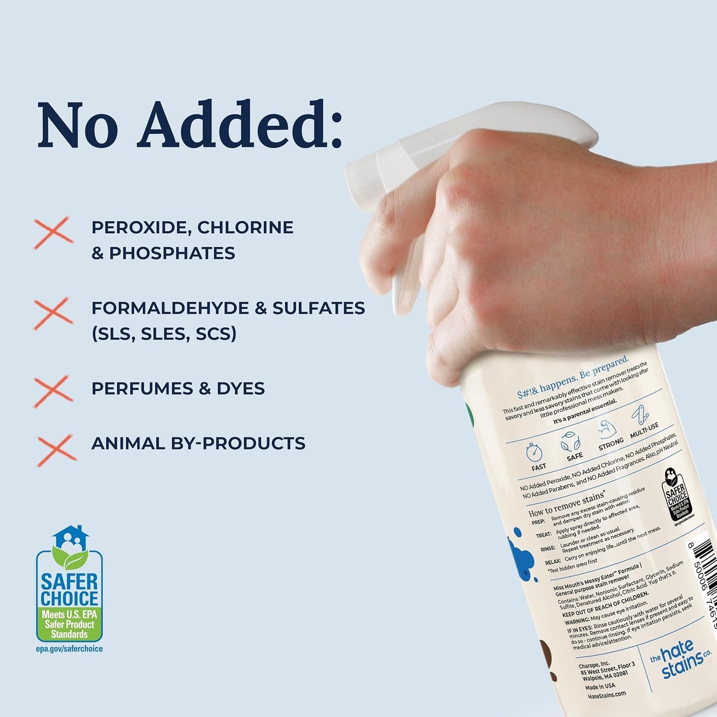 Miss Mouth’s Messy Eater Stain Treater Spray (16 oz)