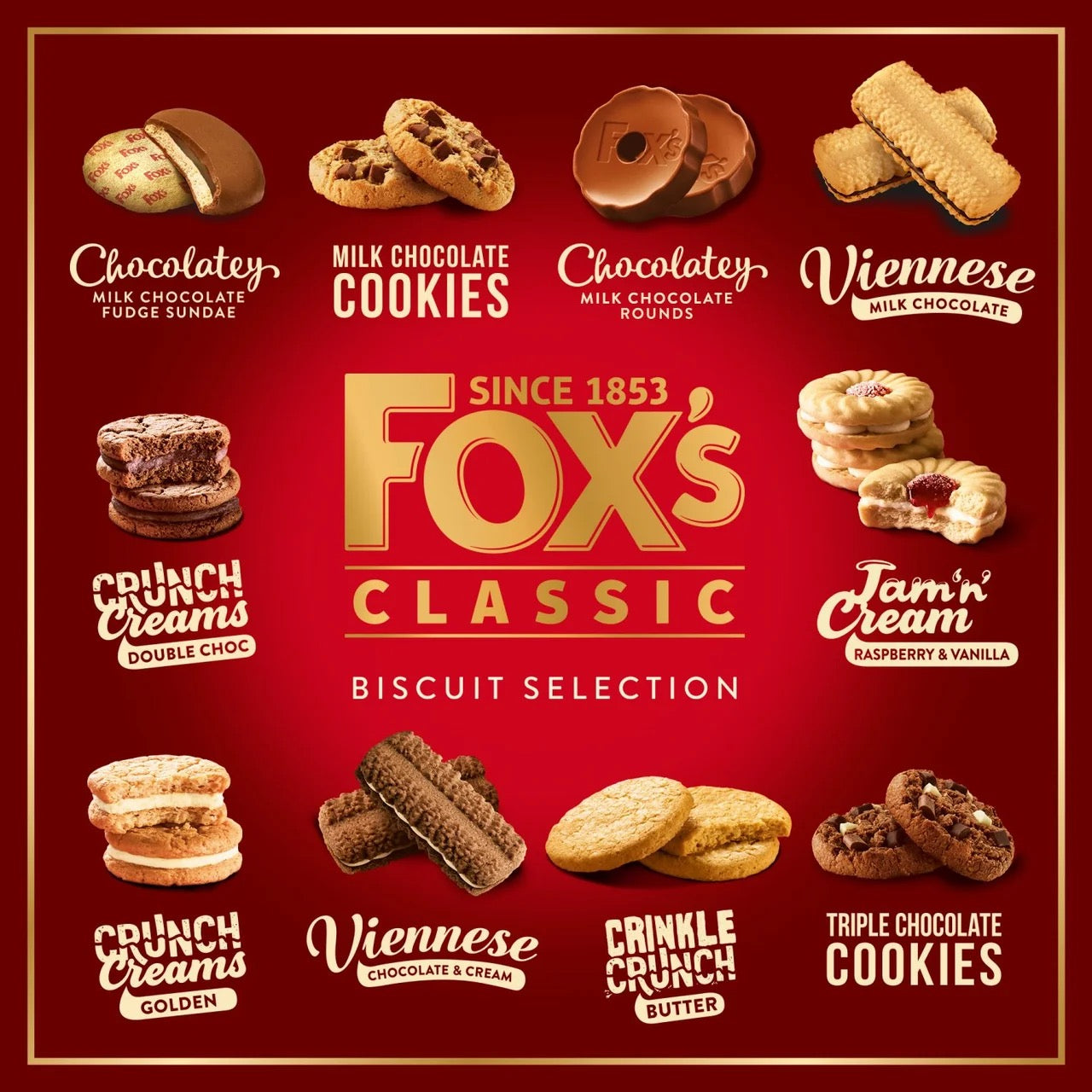 Fox's Classic Biscuits Selection 275g