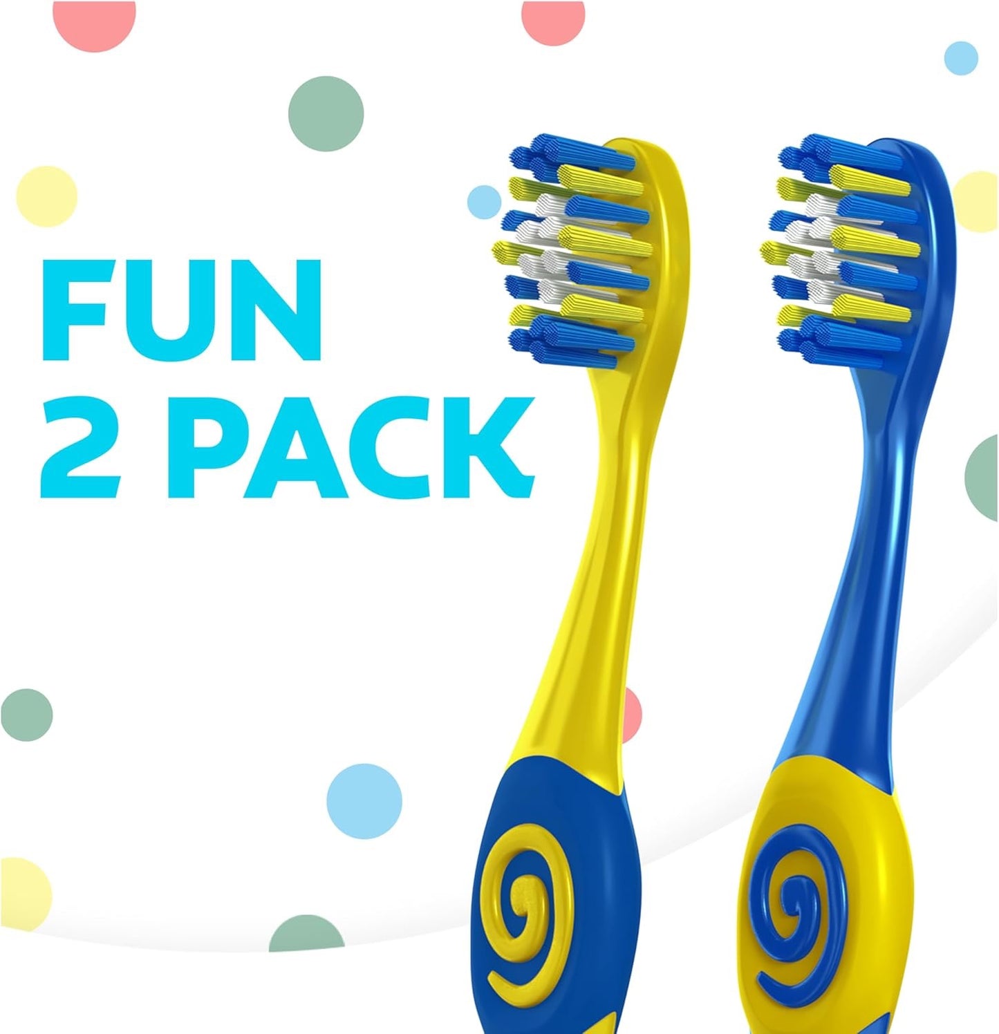 Colgate Bluey Extra Soft Toothbrush for Kids – 2 Pack (Ages 2+)
