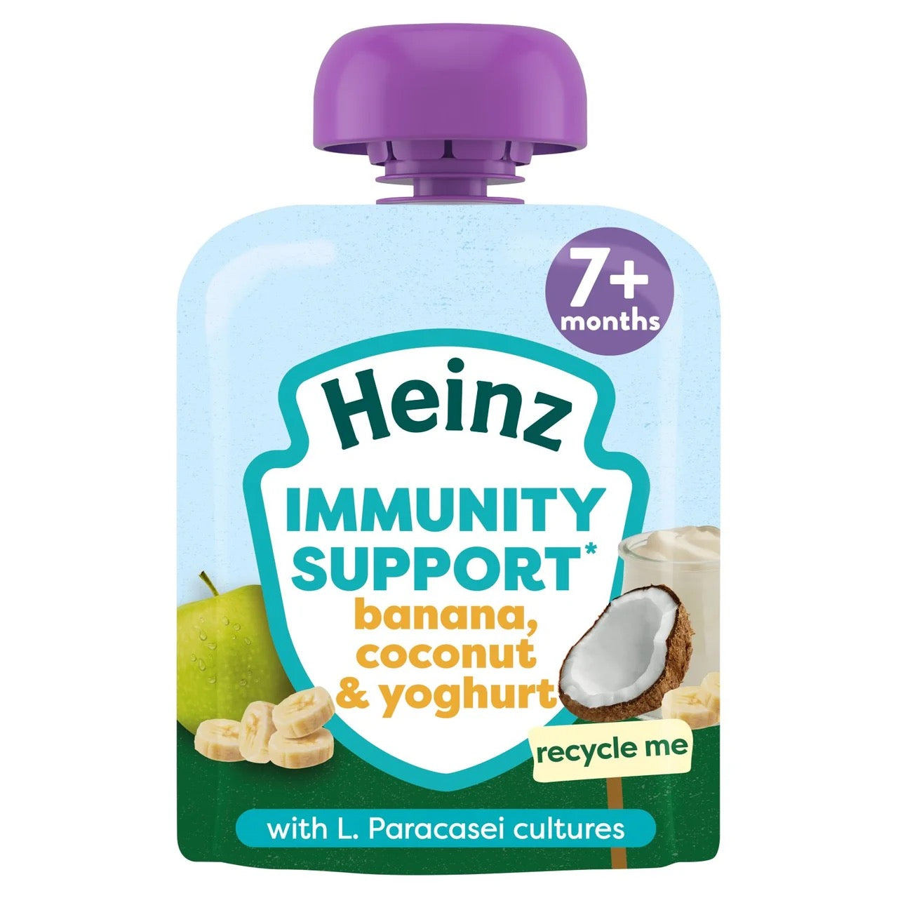 Heinz Immunity Support Banana Coconut And Yogurt Baby Food Pouch 85g