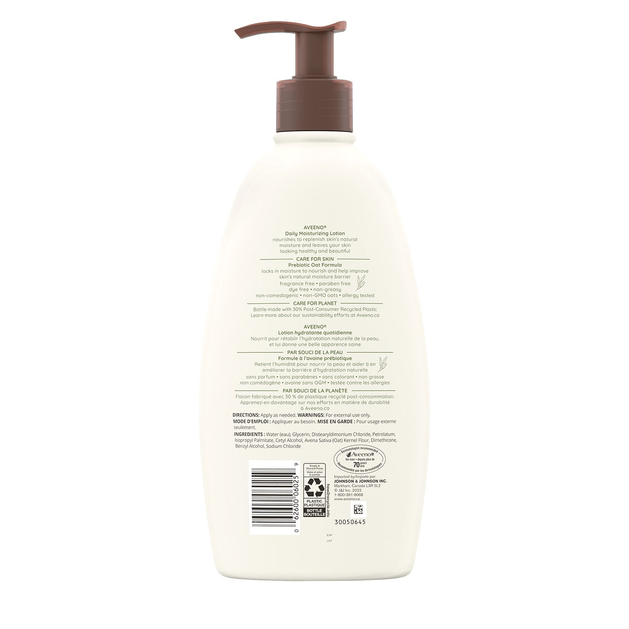 aveeno daily moisturizing lotion 532ml