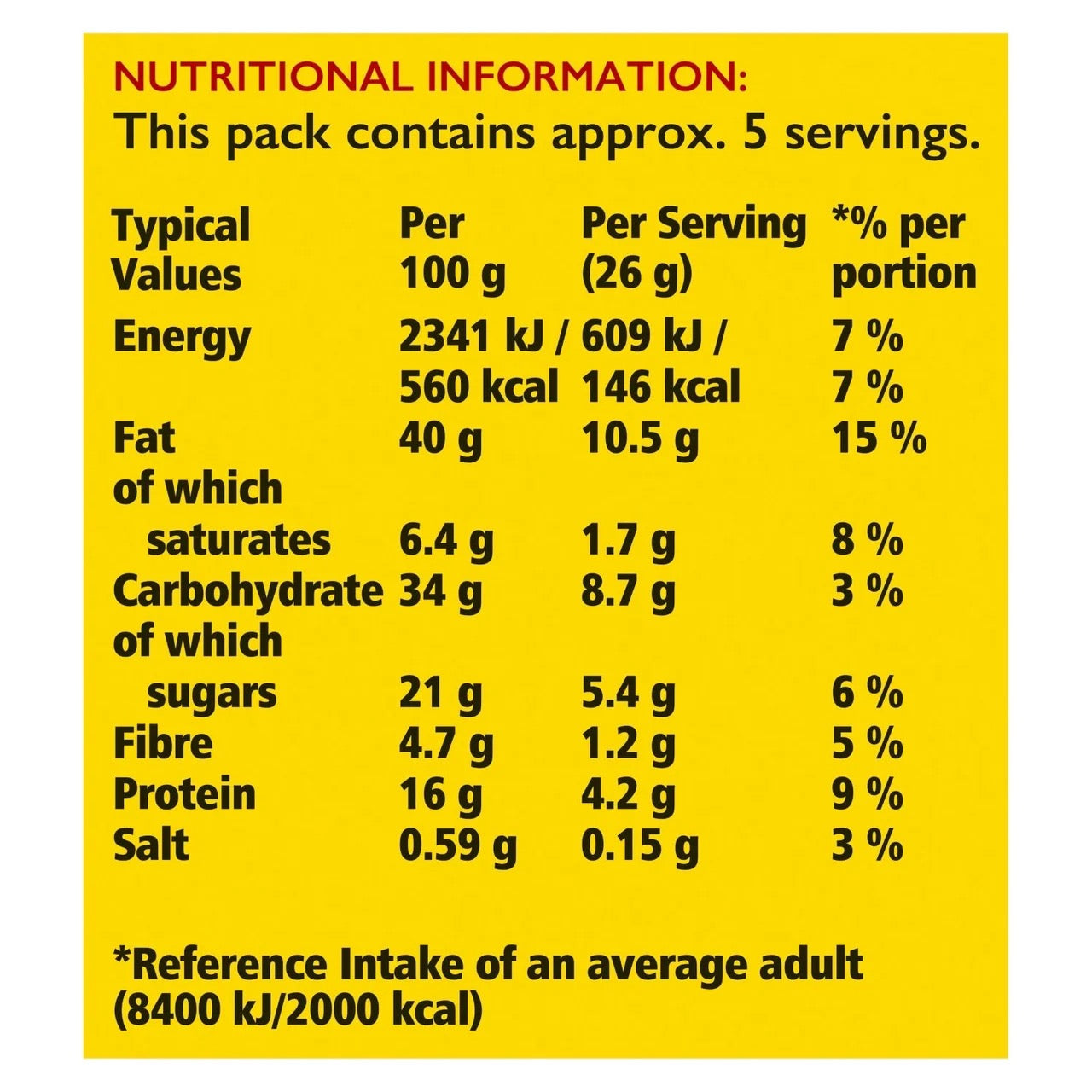 Colmans Honey & Mustard Flavoured Peanuts & Cashews 130g