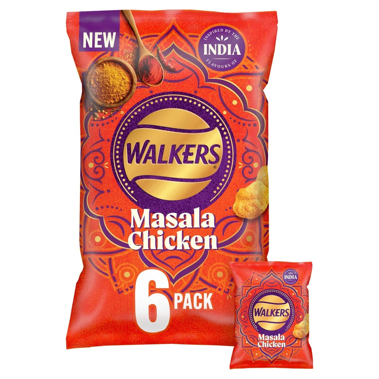 Walkers Masala Chicken 6pk