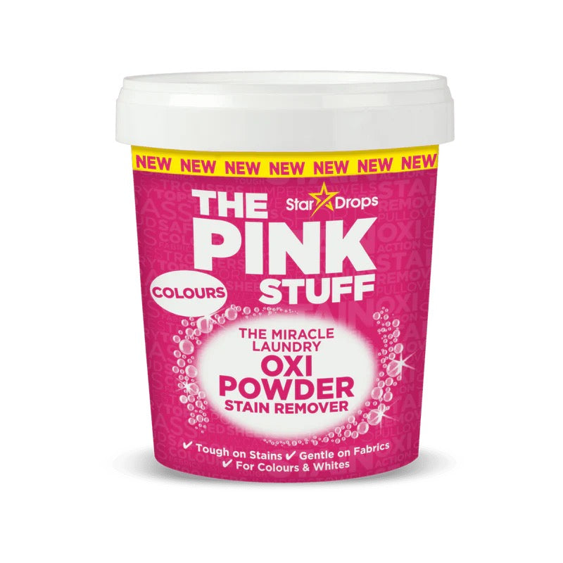 The Pink Stuff The Miracle Laundry Oxi Powder Stain Remover for Colours 1Kg