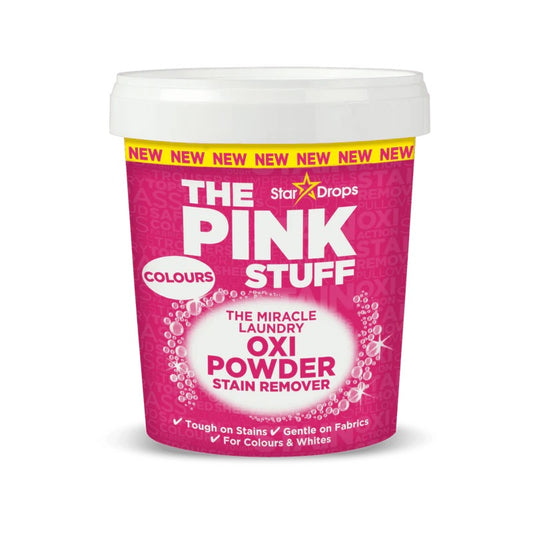 The Pink Stuff The Miracle Laundry Oxi Powder Stain Remover for Colours 1Kg
