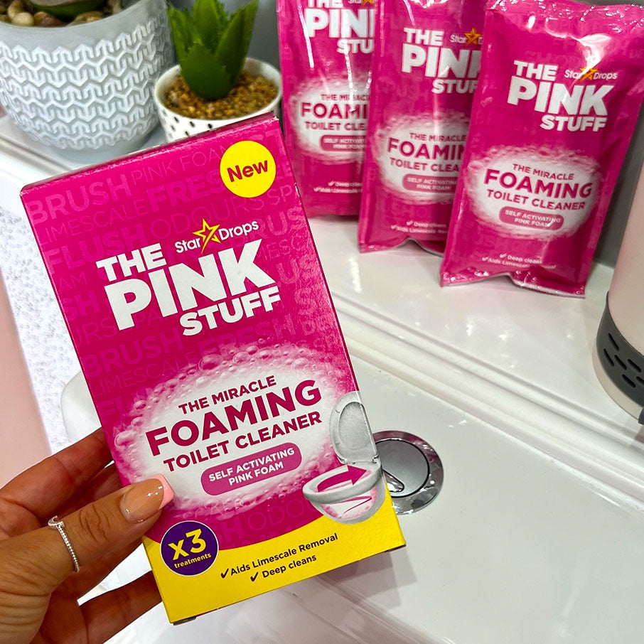 The Pink Stuff The Miracle Foaming Toilet Cleaner