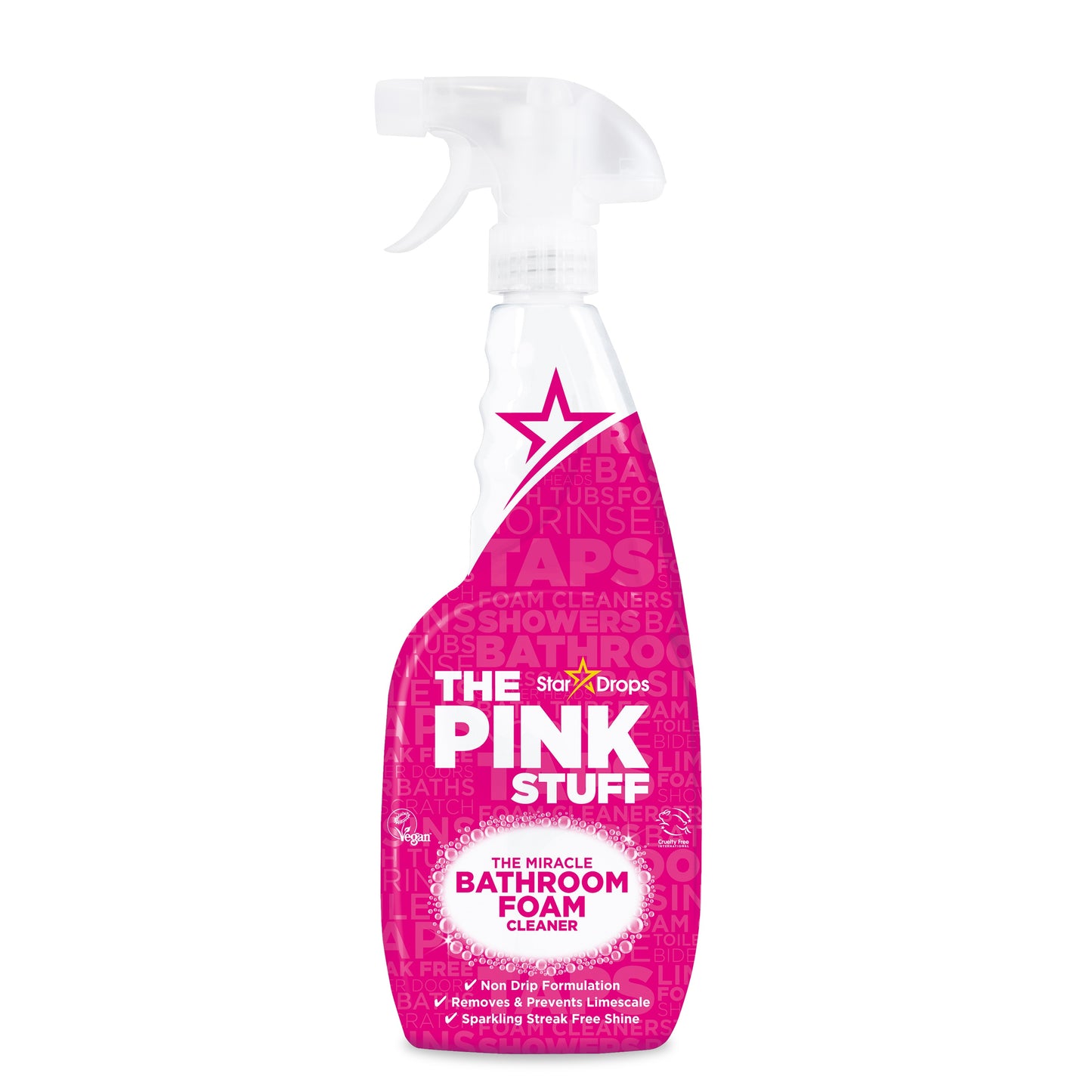The pink stuff miracle bathroom foam cleaner