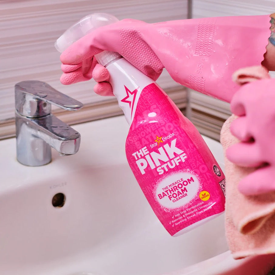 The pink stuff miracle bathroom foam cleaner