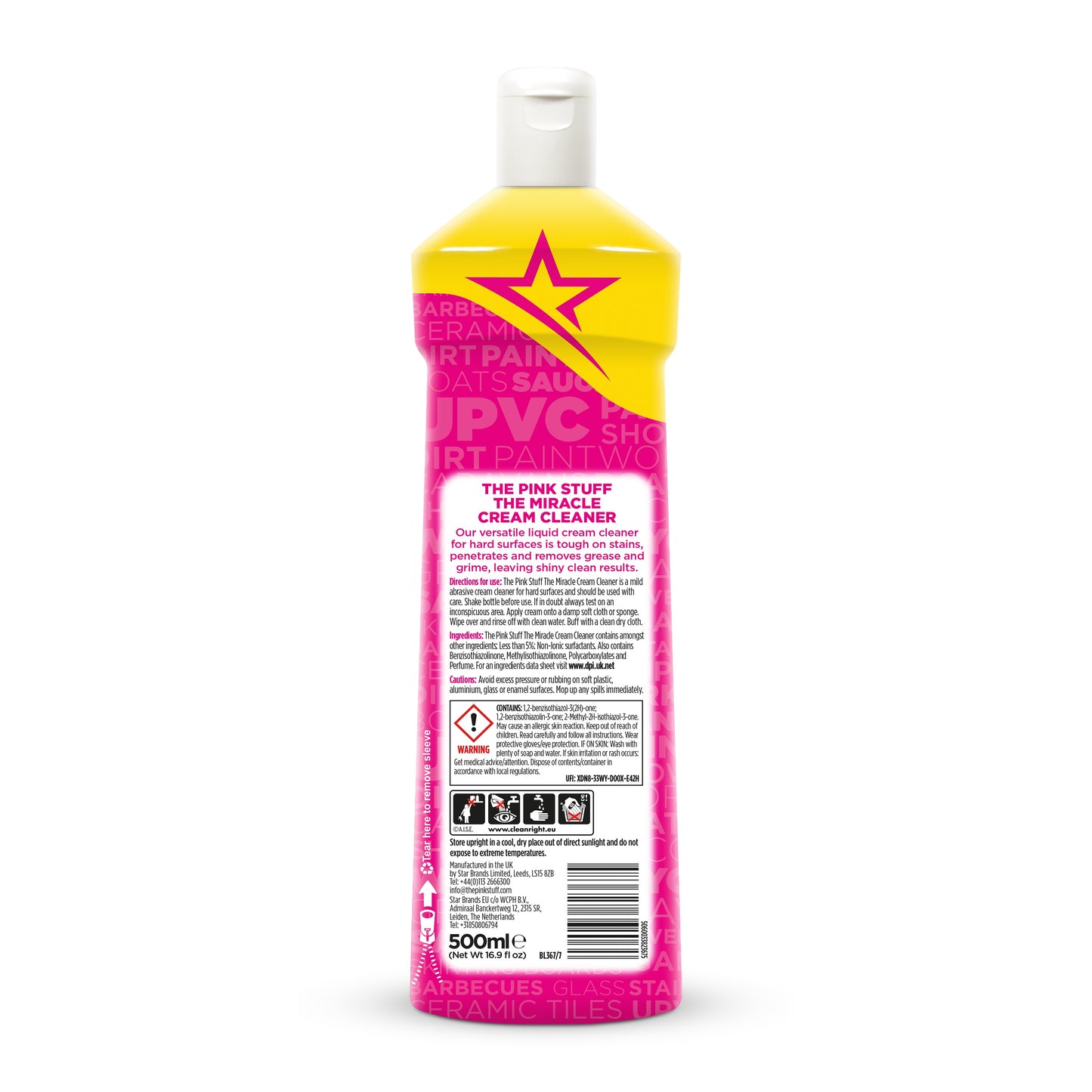 The Pink Stuff Miracle Cream cleaner