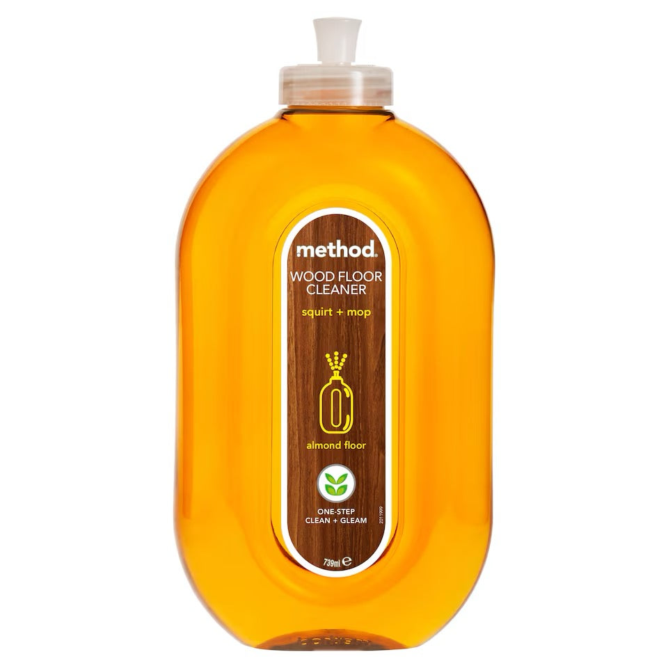 Method Wood Floor Cleaner Almond 739Ml