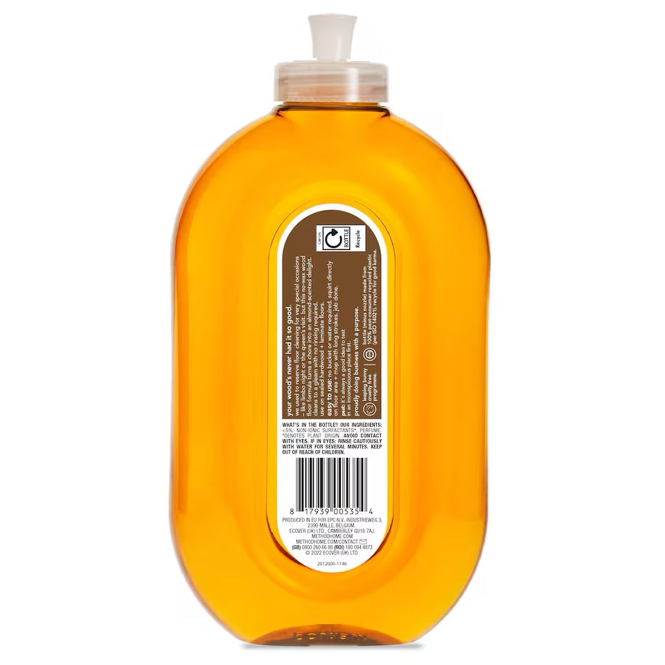 Method Wood Floor Cleaner Almond 739Ml
