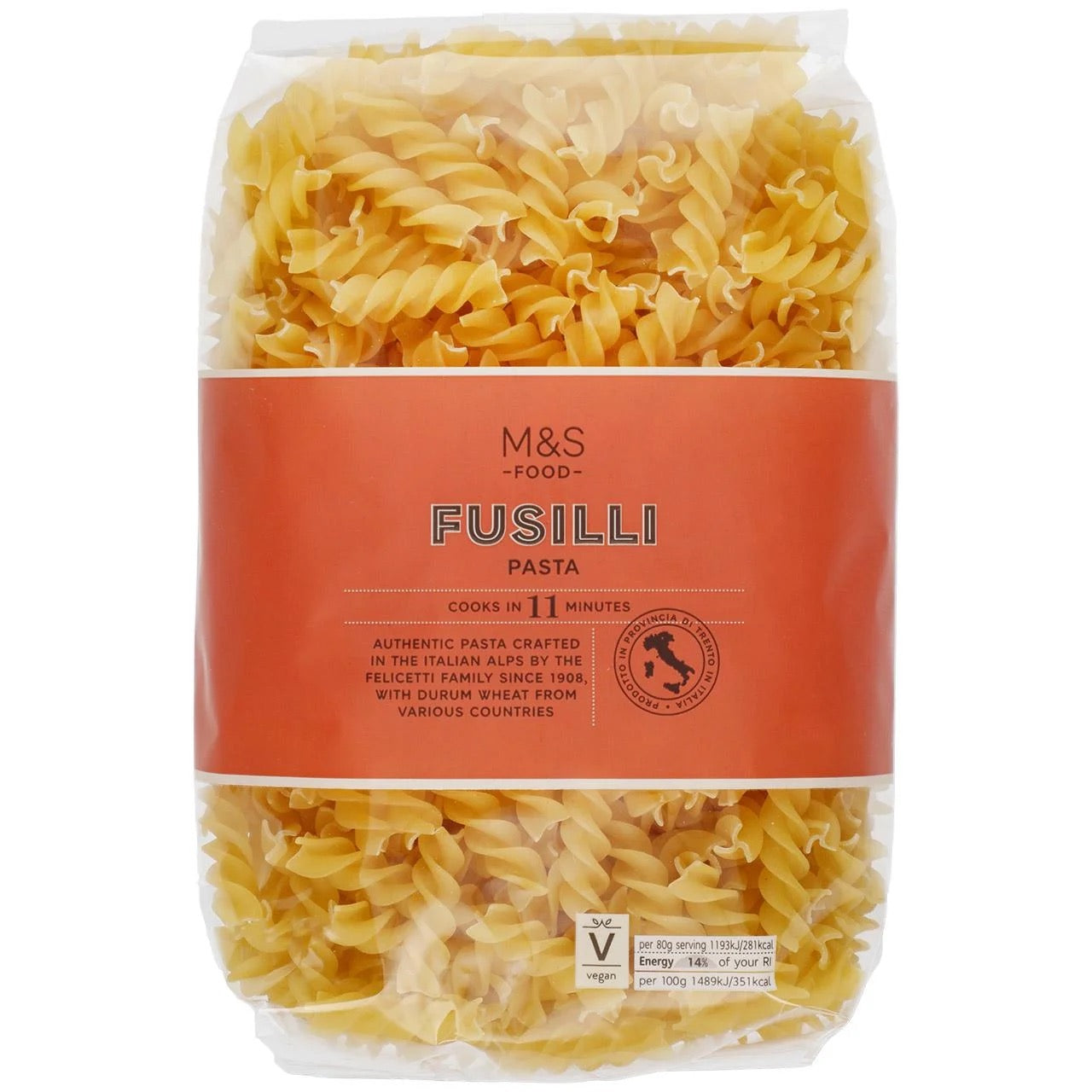 M&S Fusilli pasta