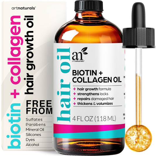 artnaturals Biotin Collagen Hair Oil (4 oz)