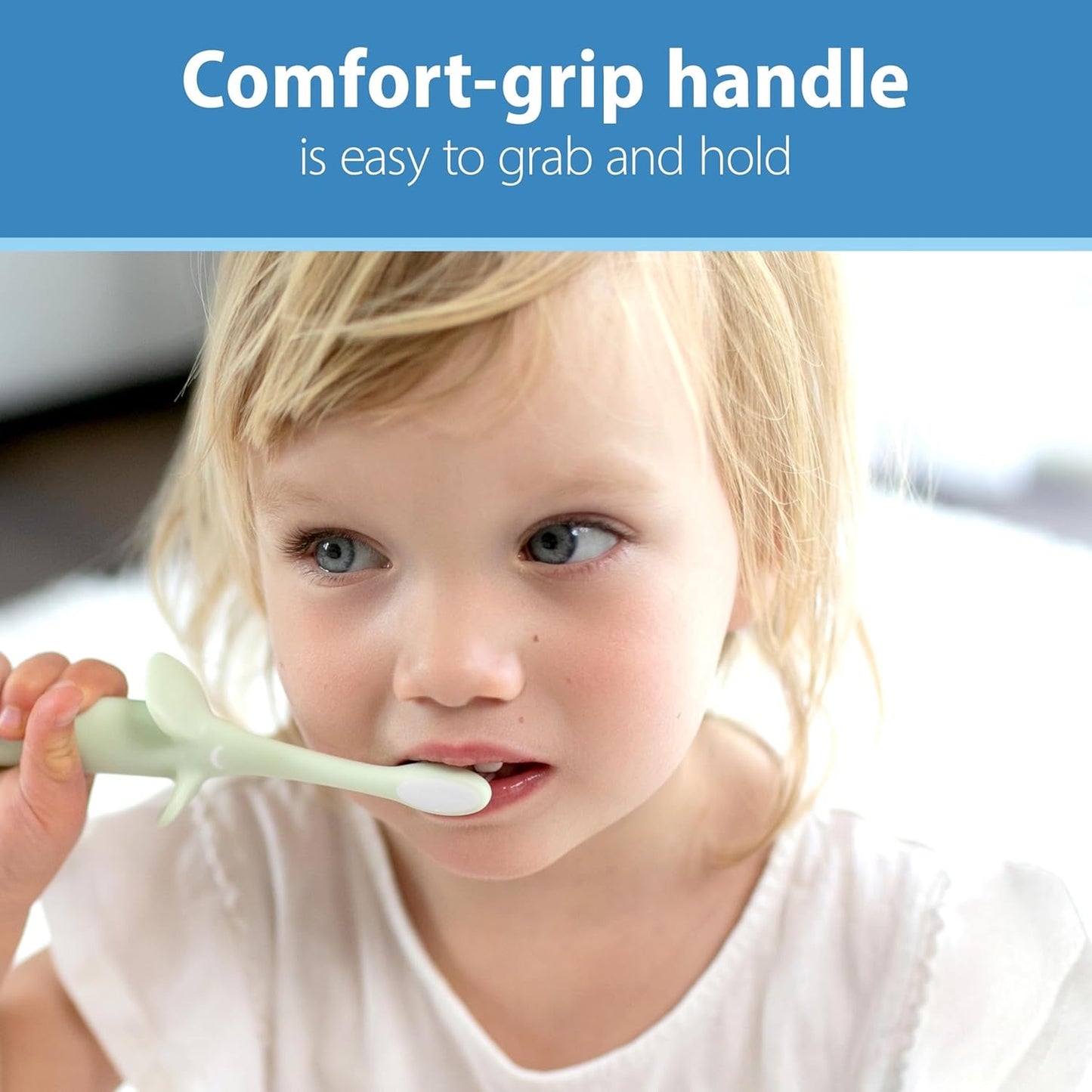 Dr. Brown’s Infant-to-Toddler Training Toothbrush Set with Strawberry Toothpaste (0–3 Years)