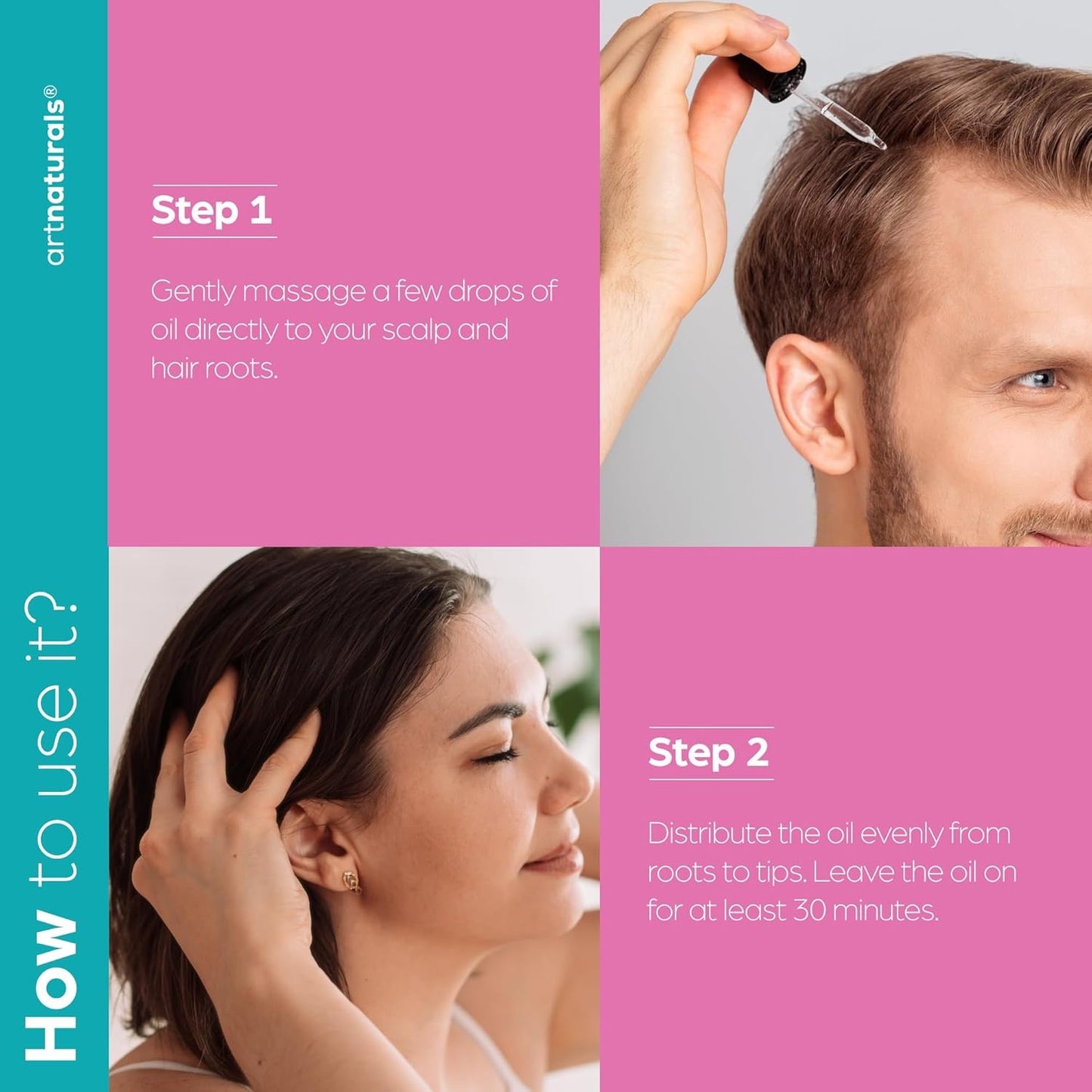 artnaturals Biotin Collagen Hair Oil (4 oz)